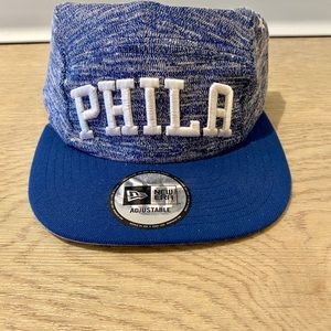 76ers Phila Flat Brim Hat